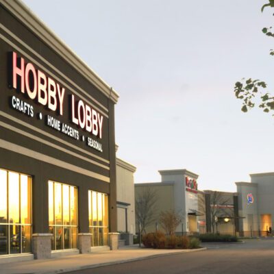 Cross lands shopping plaza hobby lobby