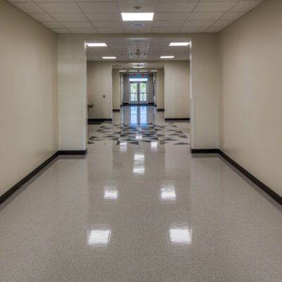 Classroom hallway
