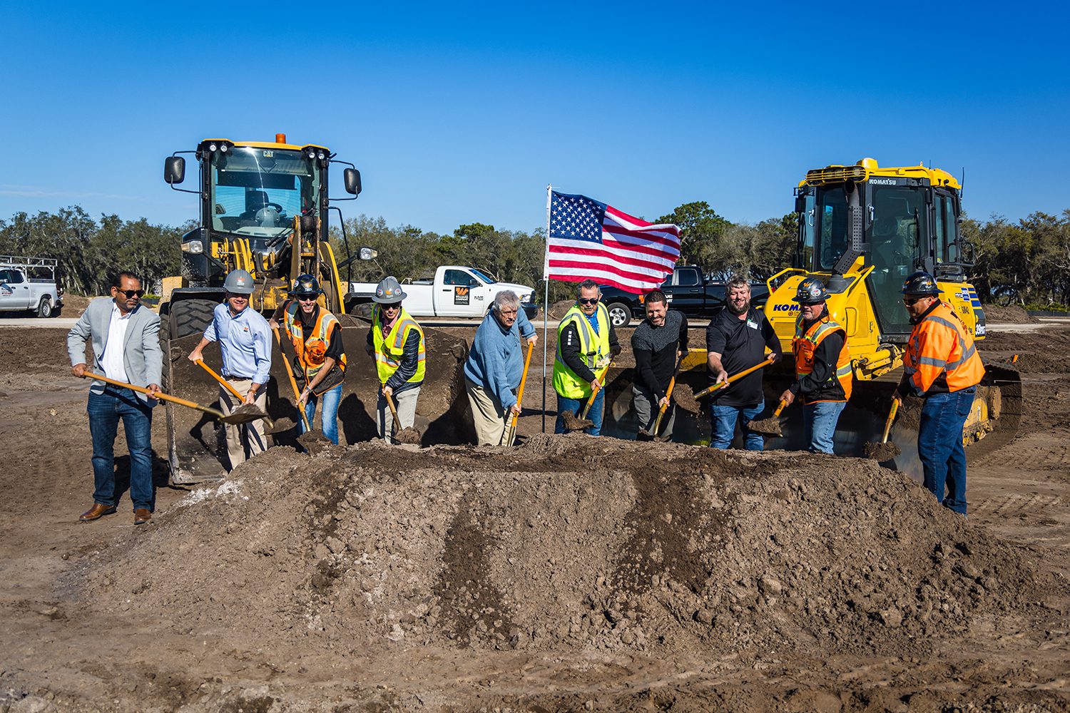 Groundbreaking Ceremony with the School District of Osceola County and Williams Company! 