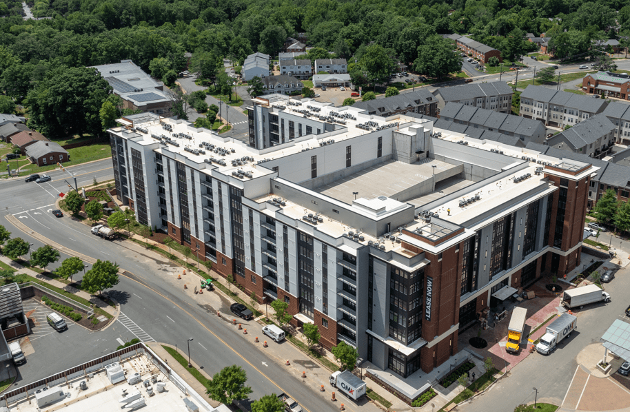 Stonefield Apartments Aerial View