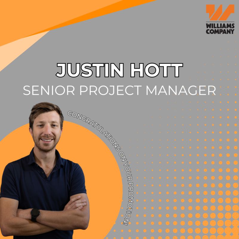 Professional portrait of Justin Hott, Senior Project Manager.